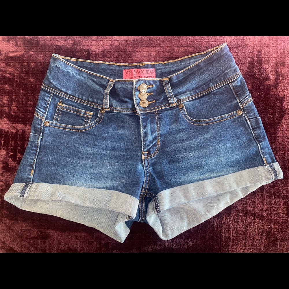 Wax Jean Jean Shorts